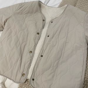 Vici Dolls Reversible Quilted Sherpa Jacket